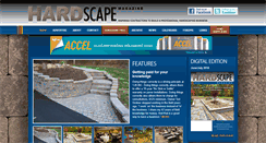 Desktop Screenshot of hardscapemagazine.com